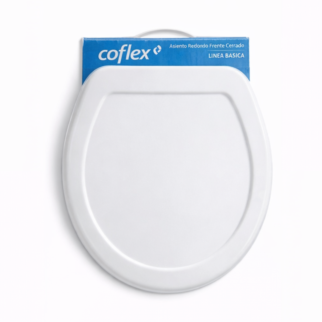 Asiento Coflex – Línea Básica (Redondo, Frente Cerrado)