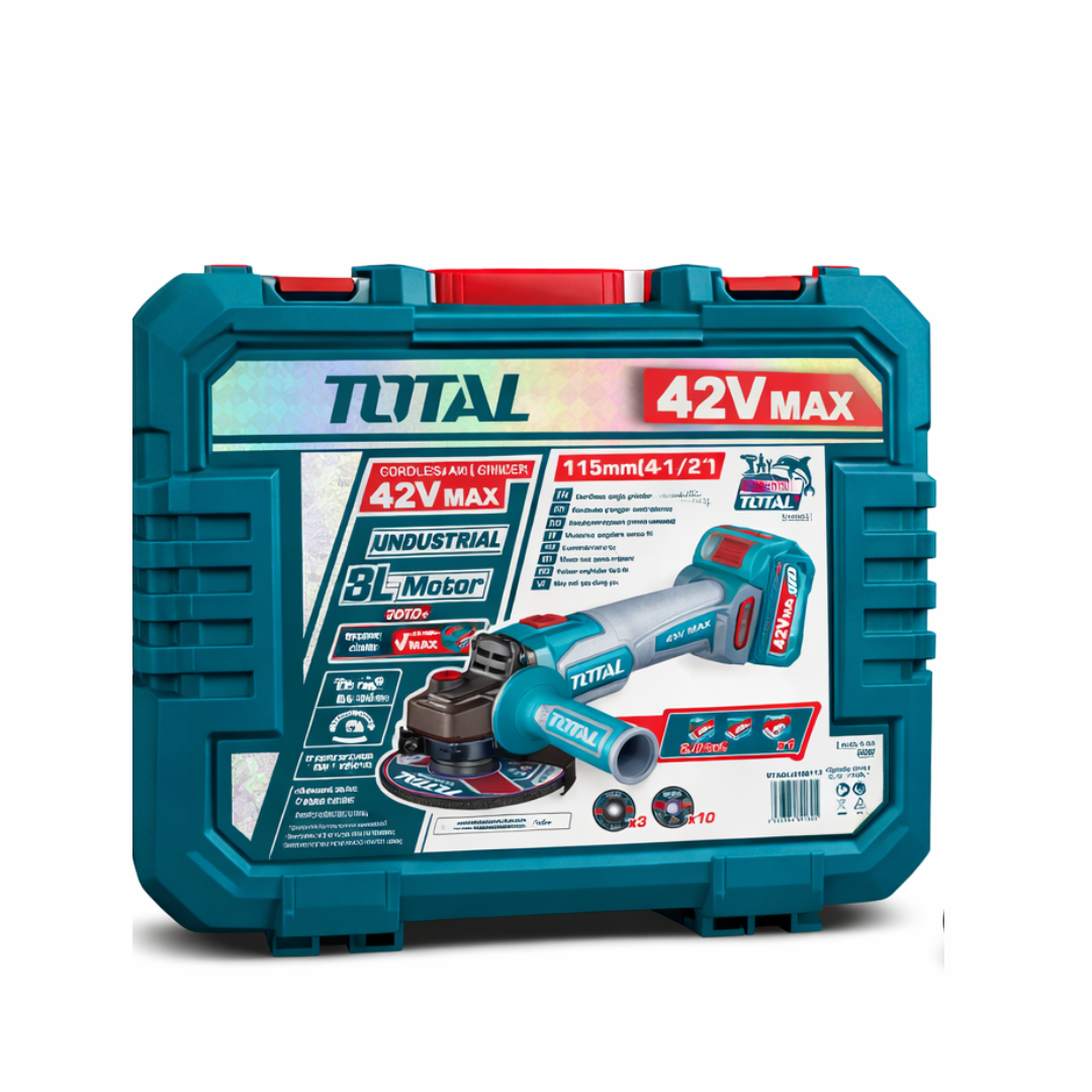 Esmeriladora Angular Inalámbrica TOTAL 42V