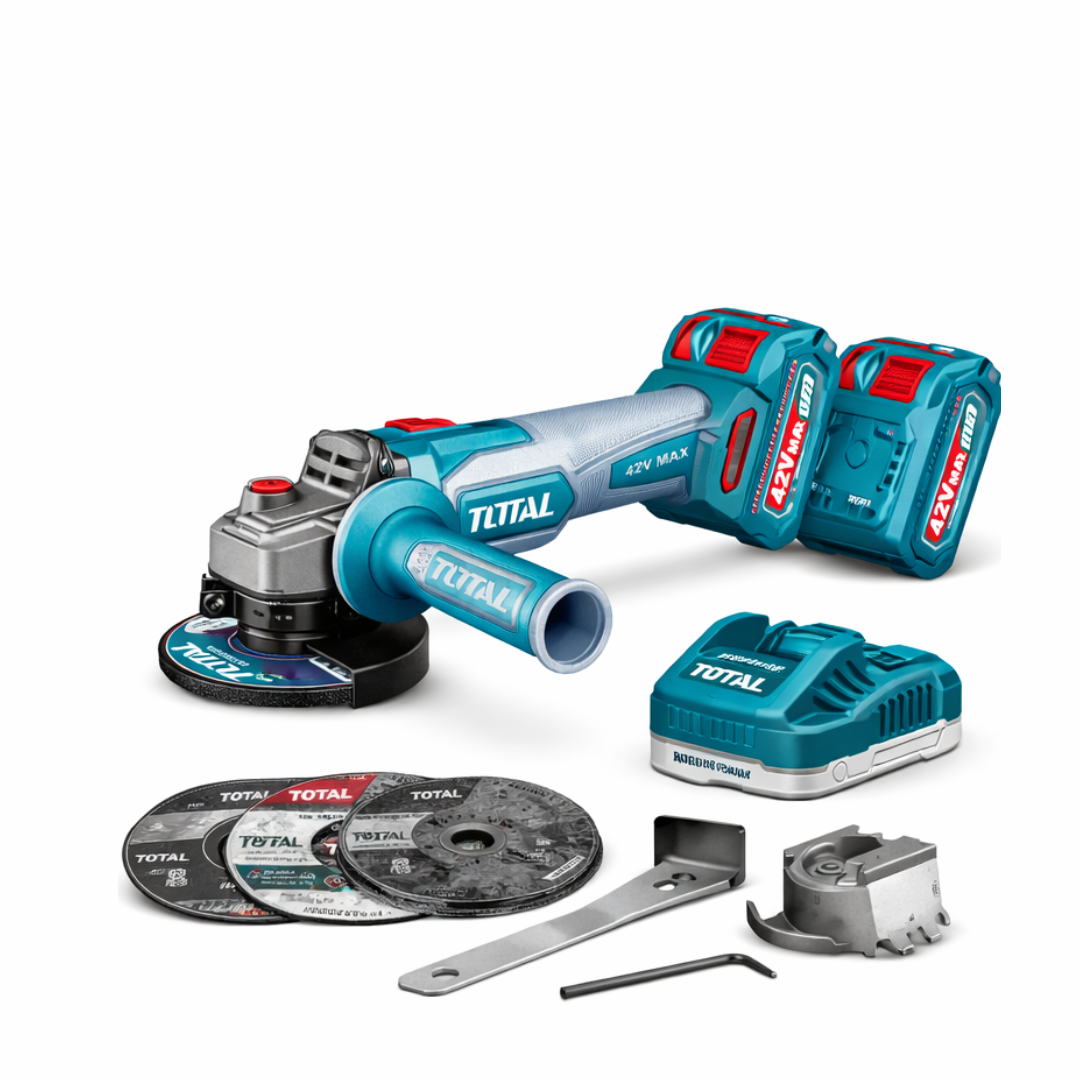 Esmeriladora Angular Inalámbrica TOTAL 42V