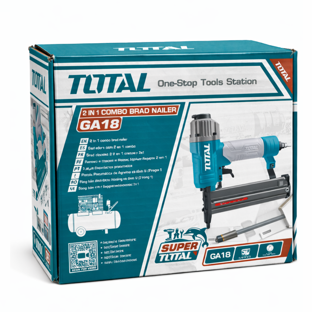 Clavadora / Engrapadora Neumática TOTAL GA18 – 2 en 1