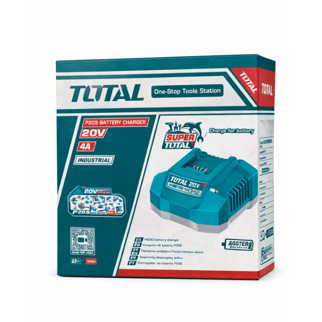 Cargador de Batería TOTAL 20V