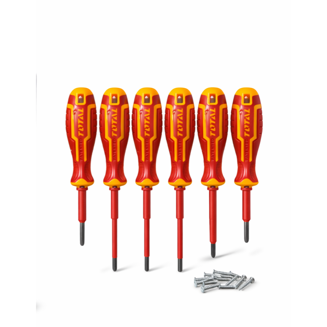 Juego de Destornilladores Aislados TOTAL