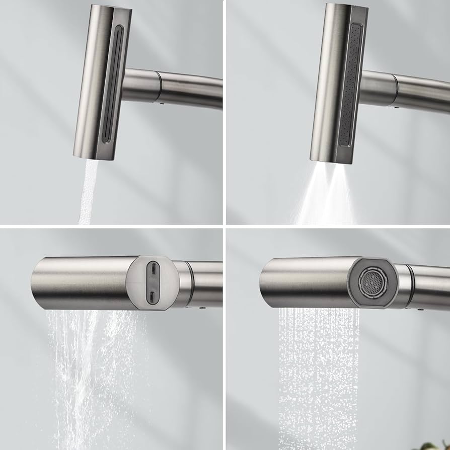 Grifo Gris Plomo 4 EN 1