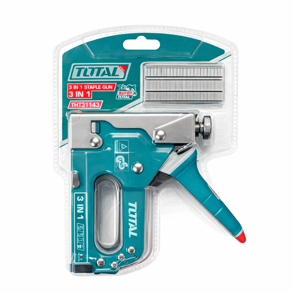 Grapadora Manual TOTAL 3 en 1