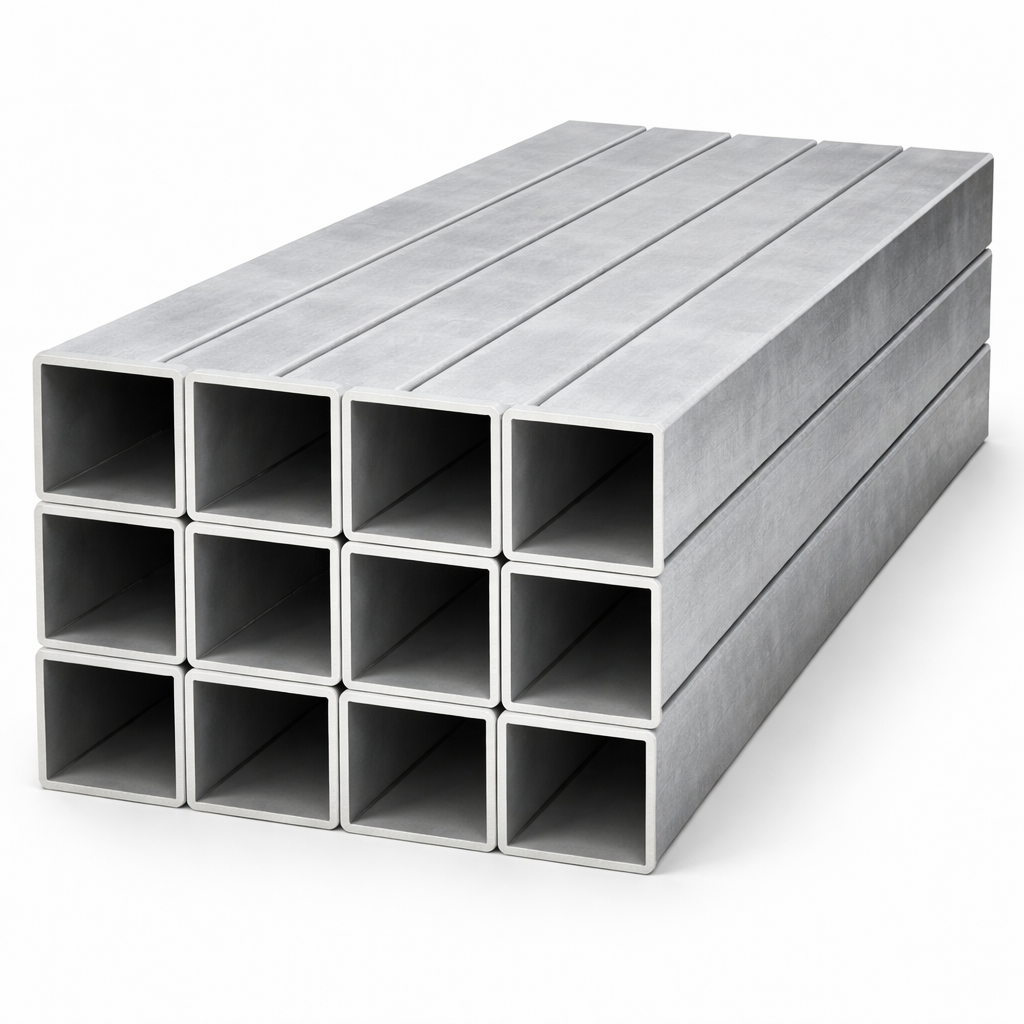 Tubo Industrial Galvanizado 3" x 3" calibre 1,80