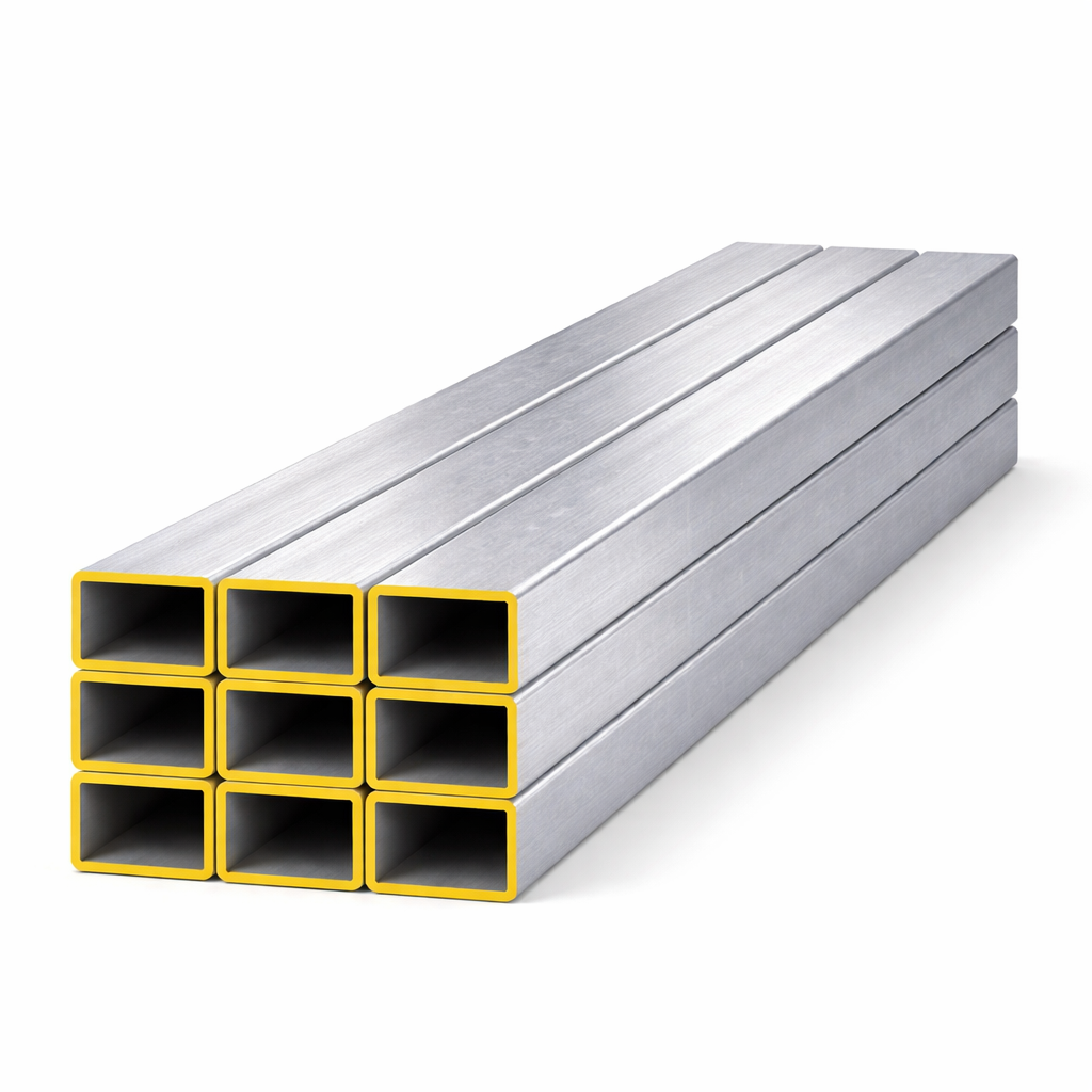 Tubo Industrial Galvanizado 1" x 1 1/2" calibre 1,50