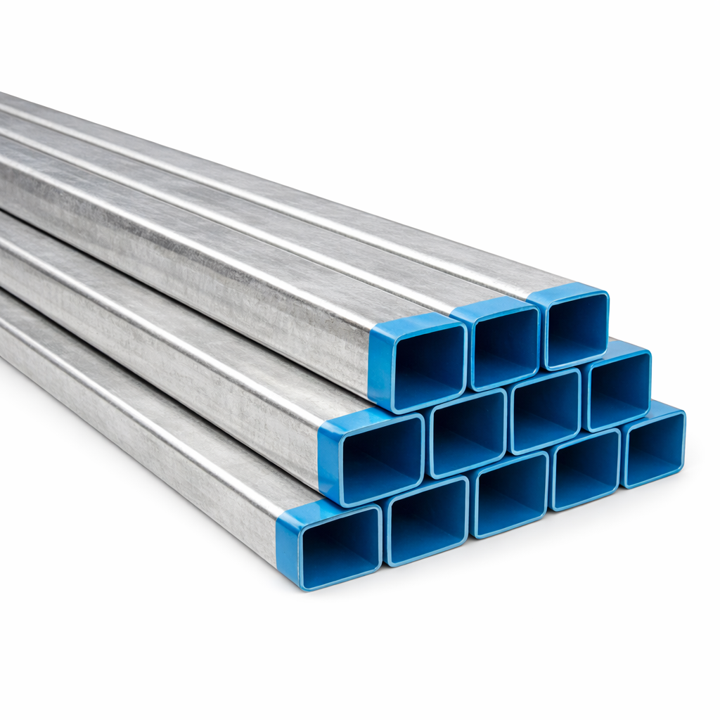 Tubo Industrial Galvanizado 1" x 2" 1,20