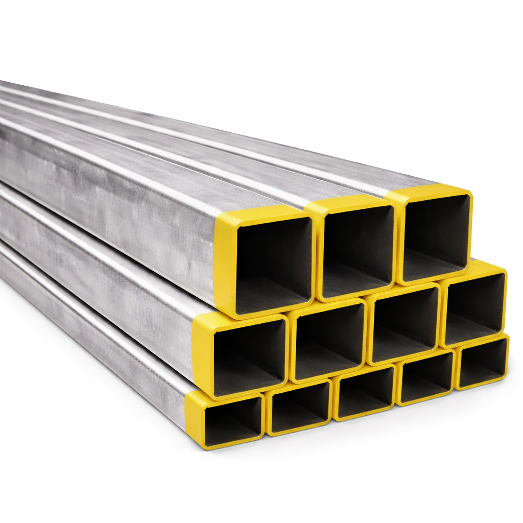Tubo Industrial Galvanizado 4" x 4" calibre 1,50