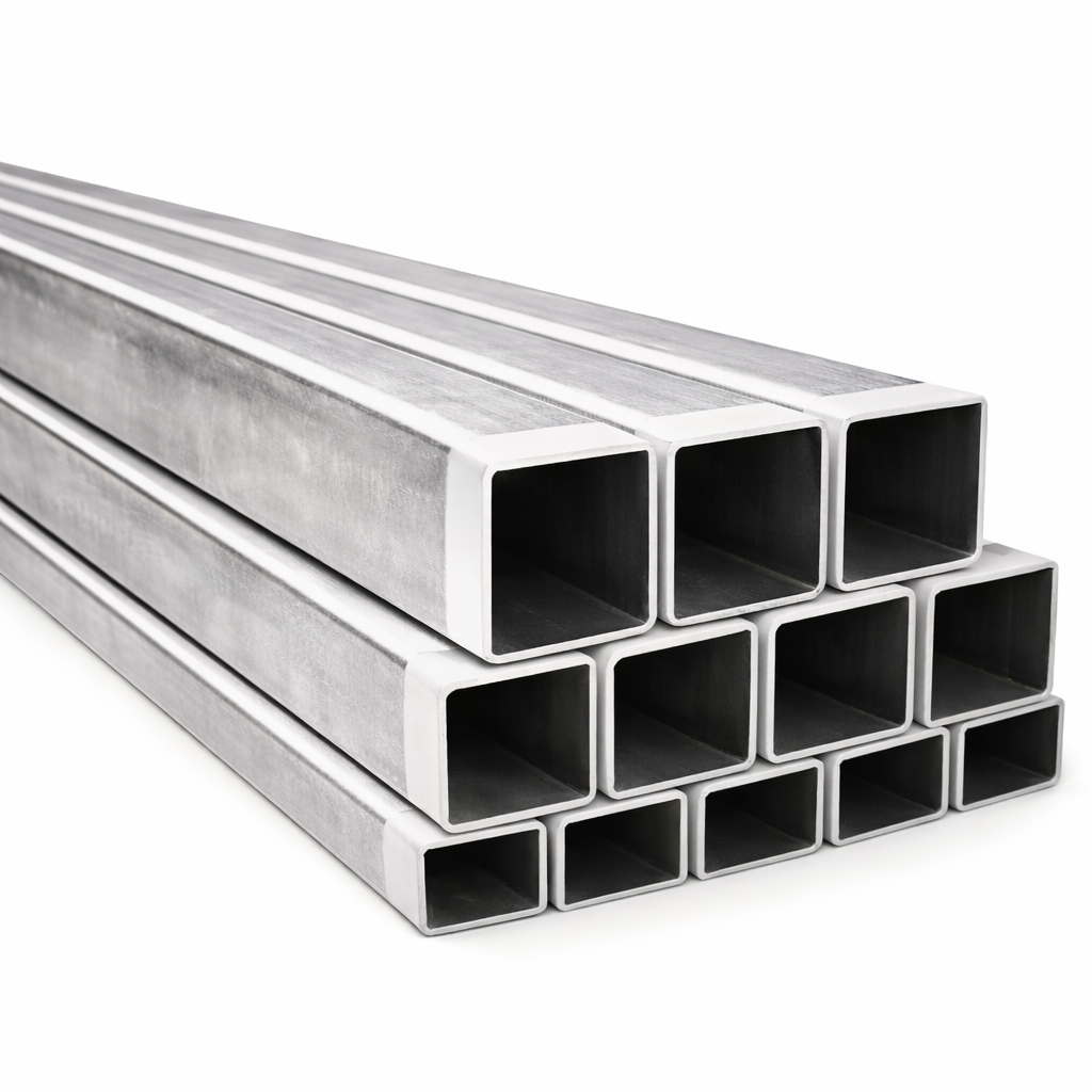 Tubo Industrial Galvanizado 4" x 4" calibre 1,80