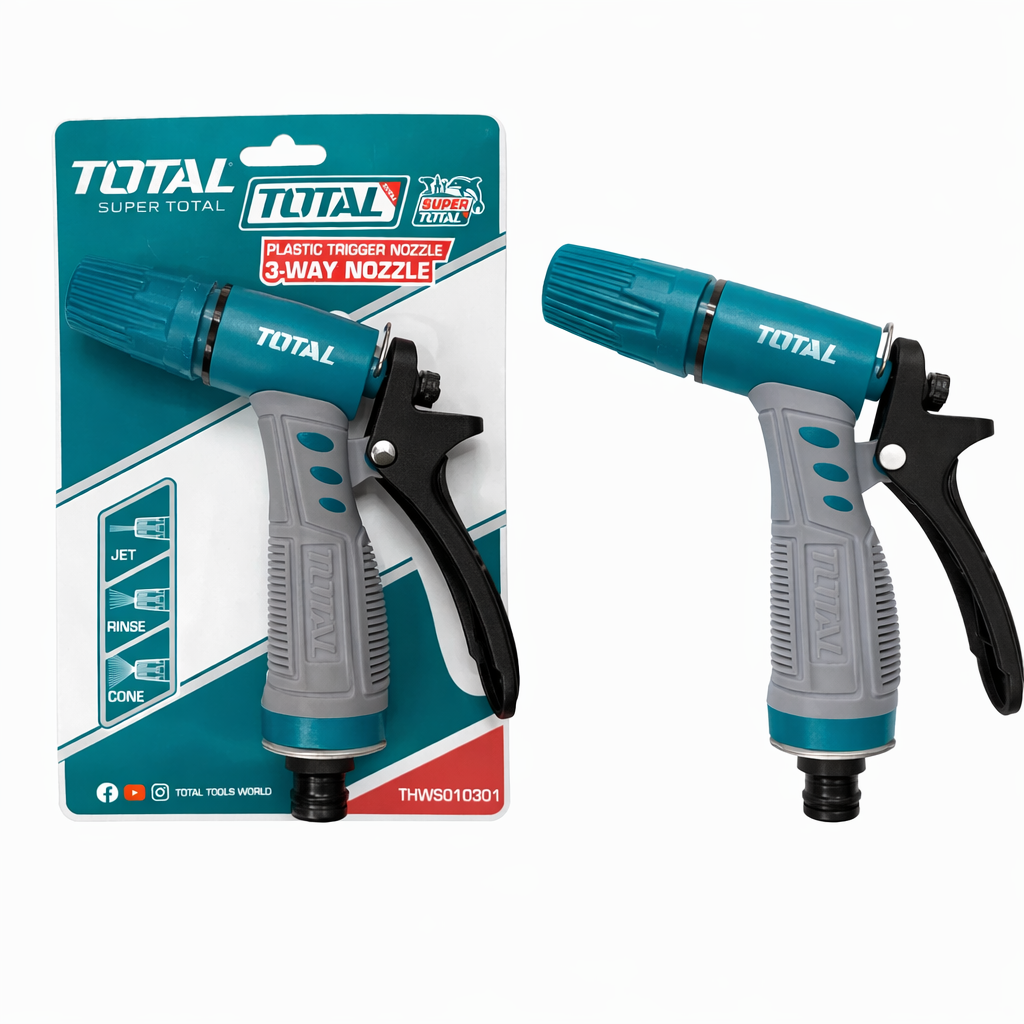 Pistola de Riego TOTAL 3 Funciones