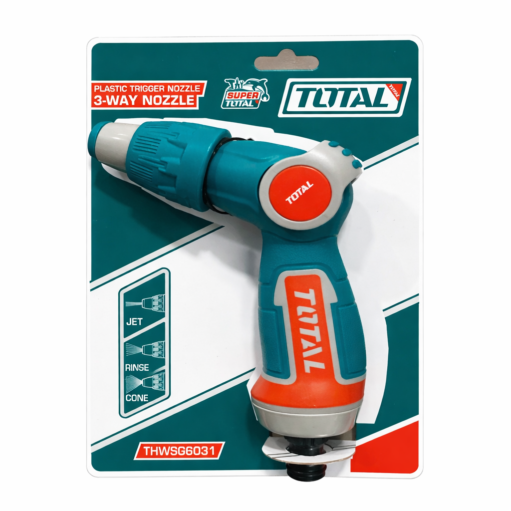 Pistola de Riego TOTAL 3 Funciones