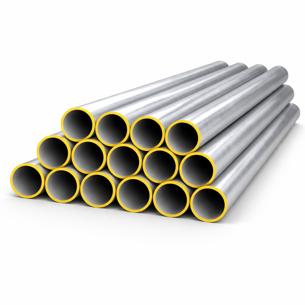 Tubo Redondo Galvanizado para Malla 1" calibre 1,50