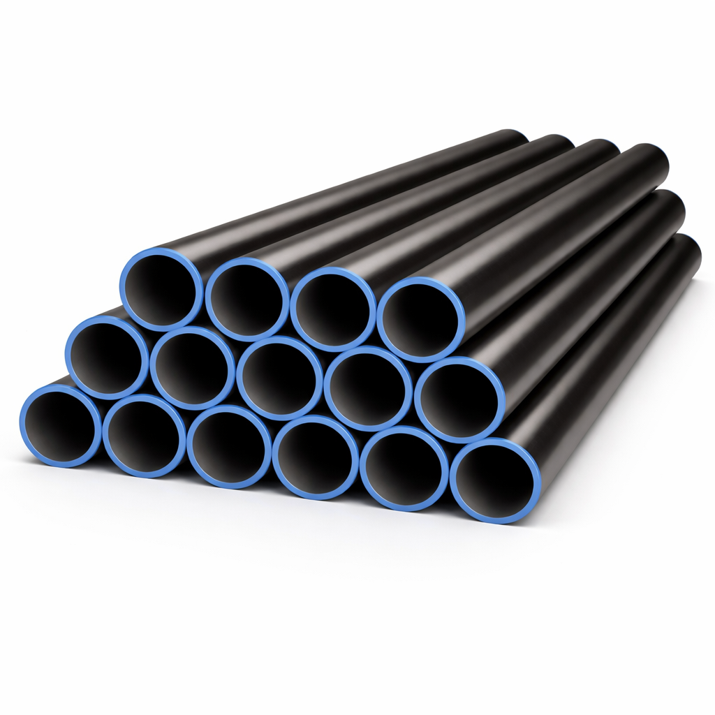 Tubo Redondo de Hierro Negro 1" calibre 1,20