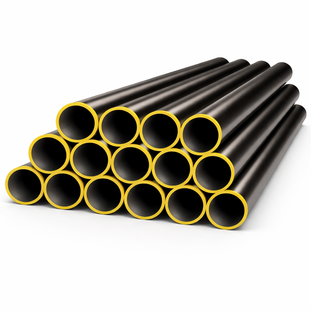 Tubo Redondo de Hierro Negro 1 1/4" calibre 1,50