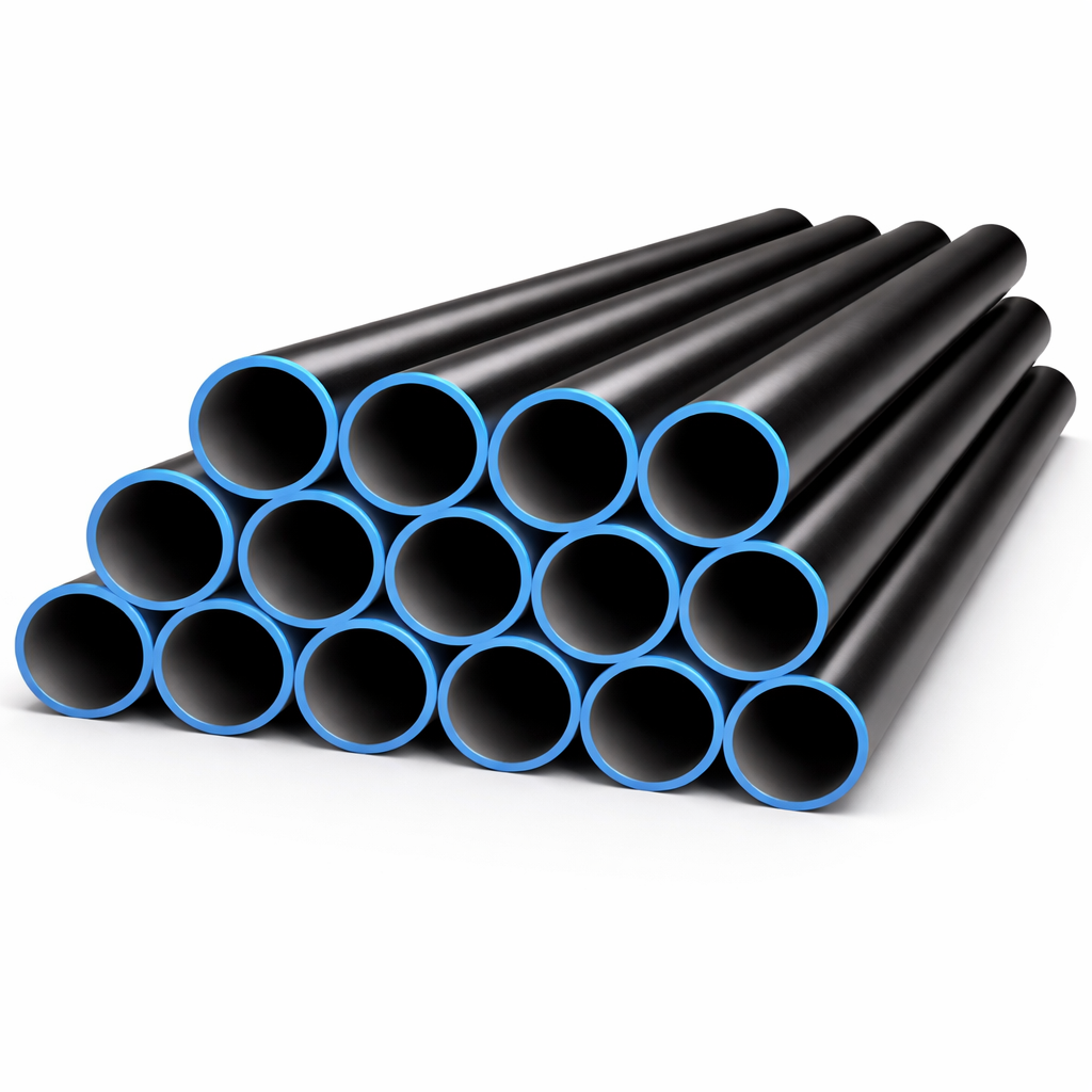 Tubo Redondo de Hierro Negro 1 1/4" calibre 1,20