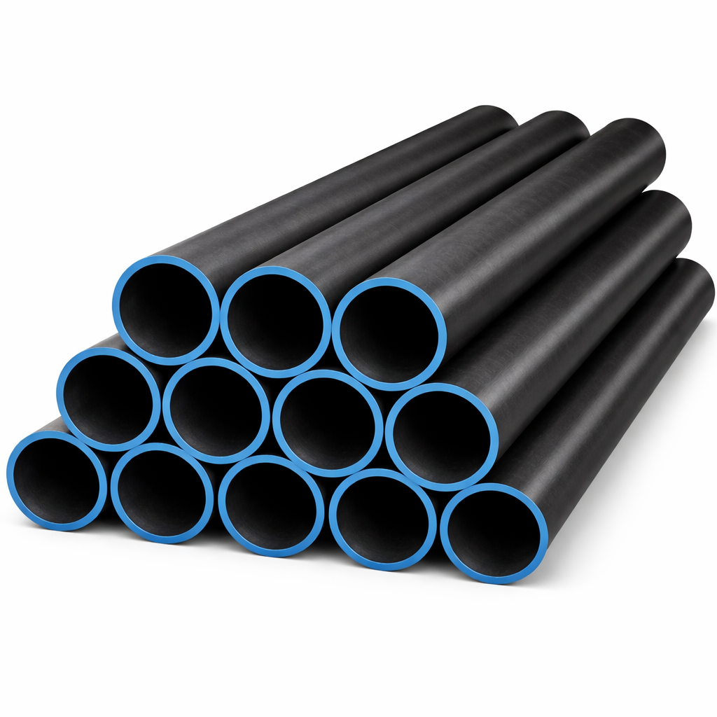 Tubo Redondo de Hierro Negro 2" calibre 1,20