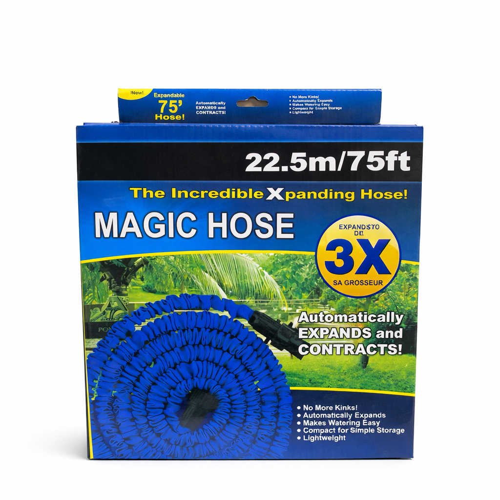 Manguera Expandible Magic Hose 22.5 m / 75 ft (Expansión 3X)