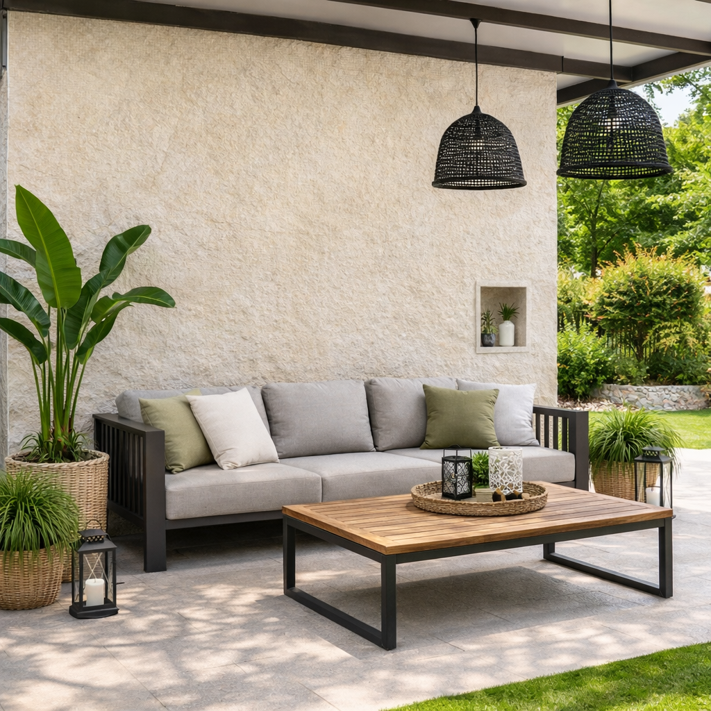 Fachaleta Imitación Piedra Clara 90 x 60 cm