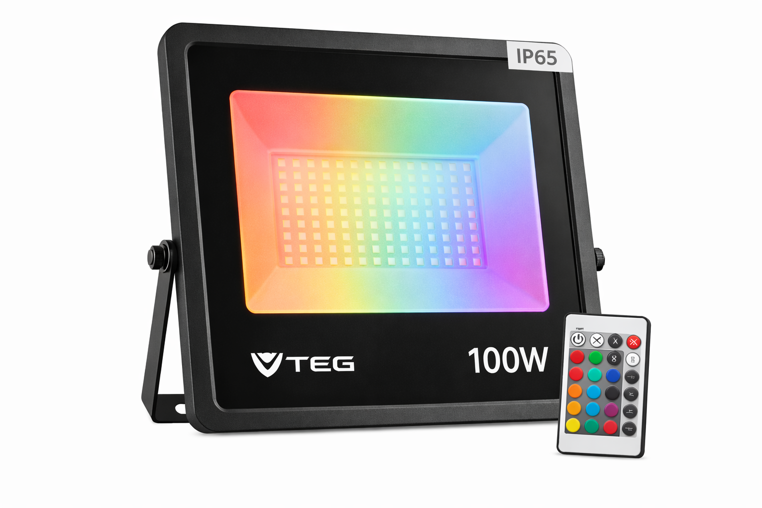 V TEG luz RGB reflector led tableta 100w ip65