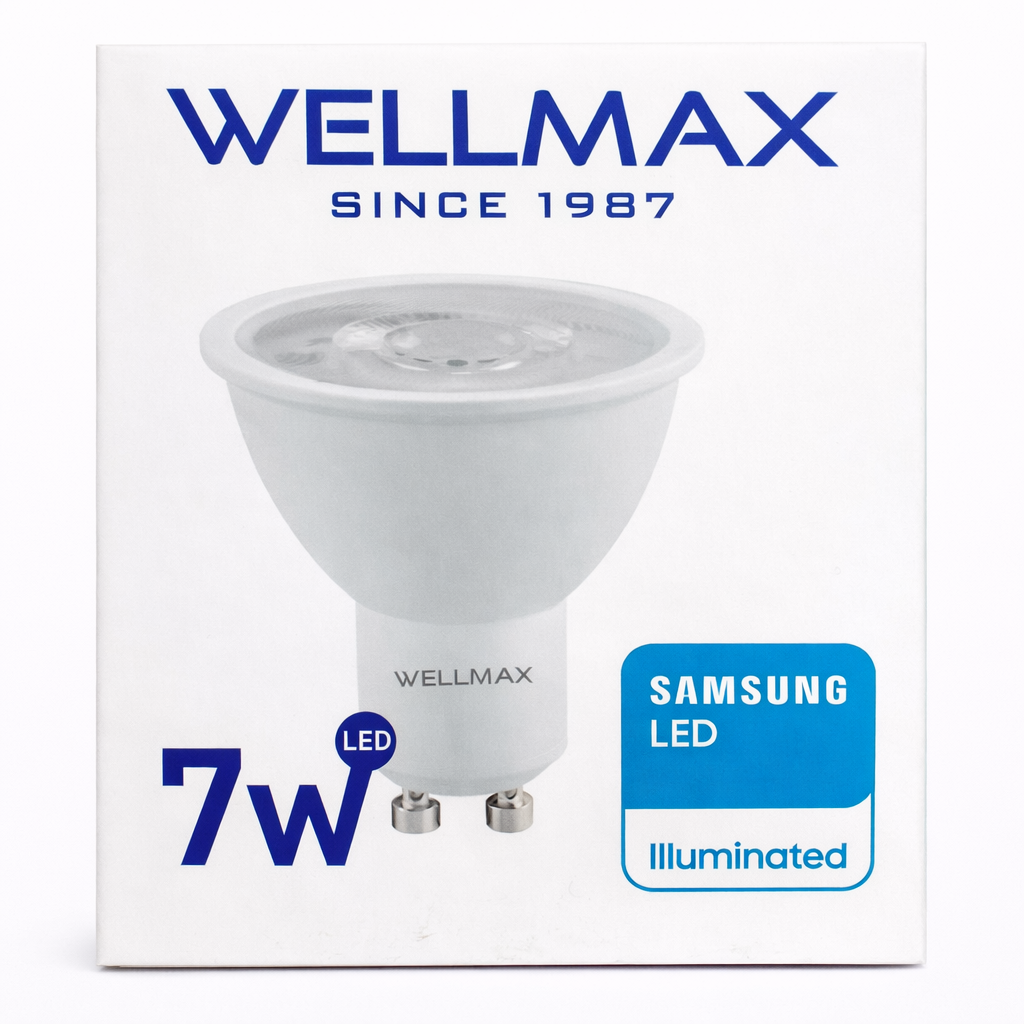 Bombillo LED Spot WELLMAX 7W