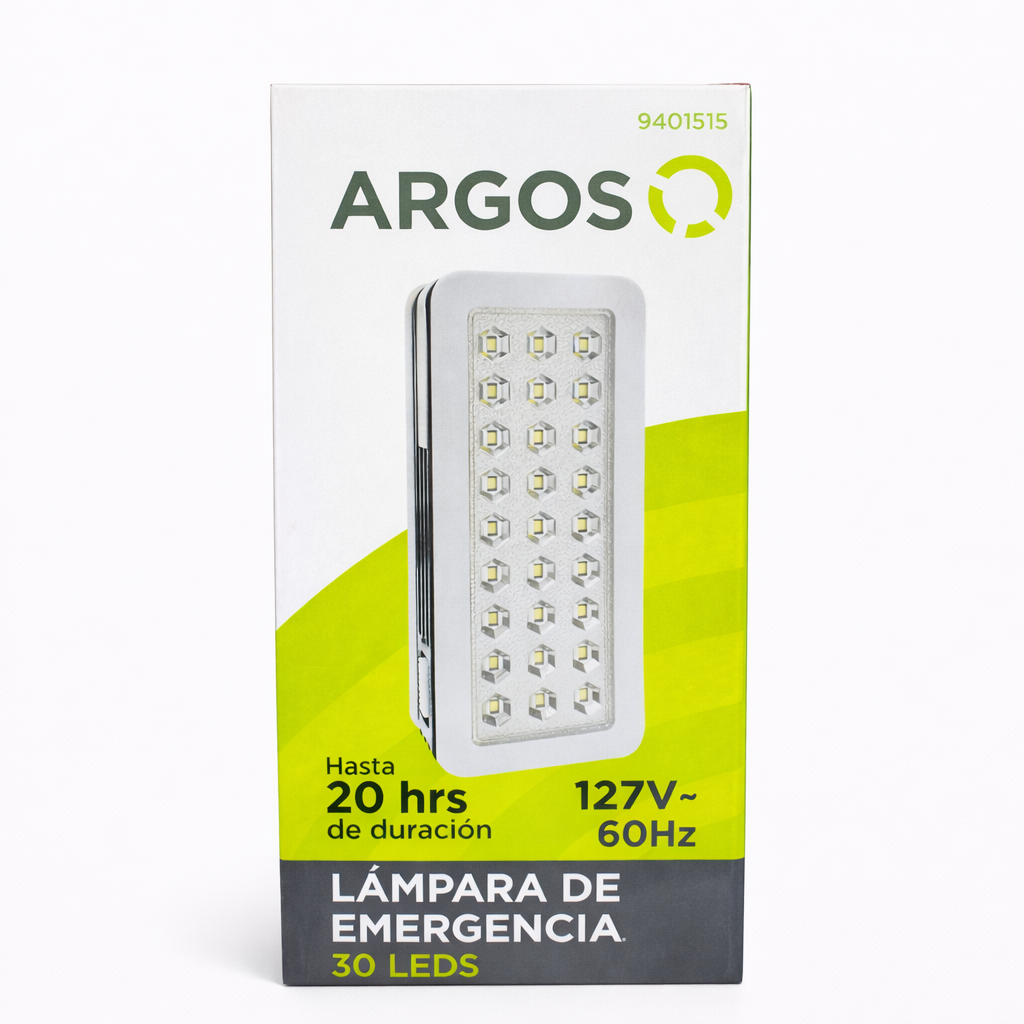 Lámpara de Emergencia ARGOS 30 LEDs