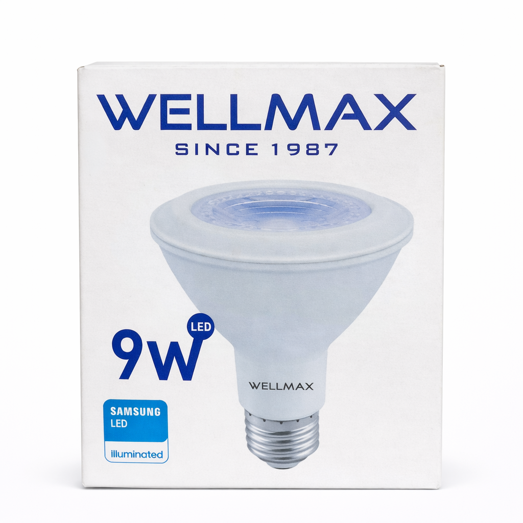 WELLMAX LED tipo reflector 9W