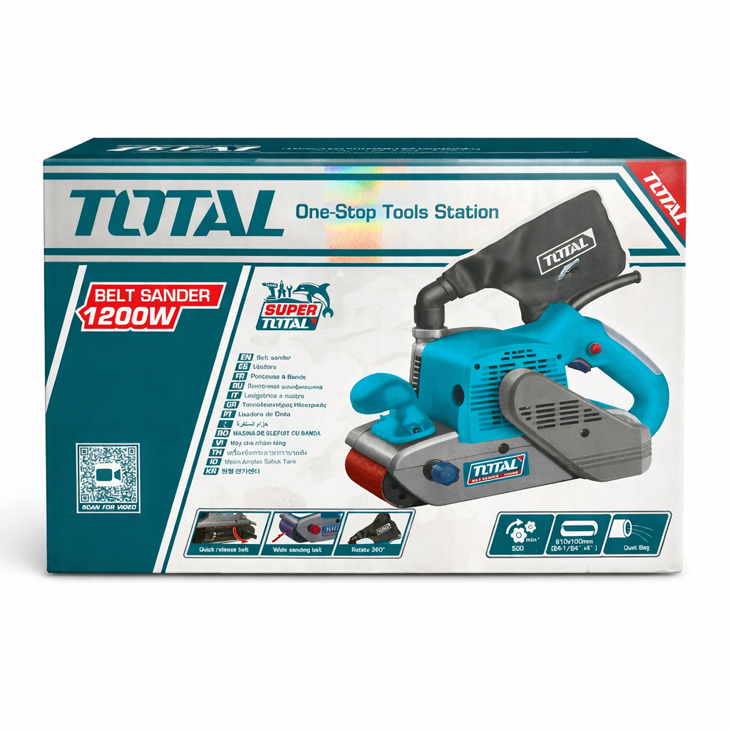 Lijadora de Banda TOTAL 1200W