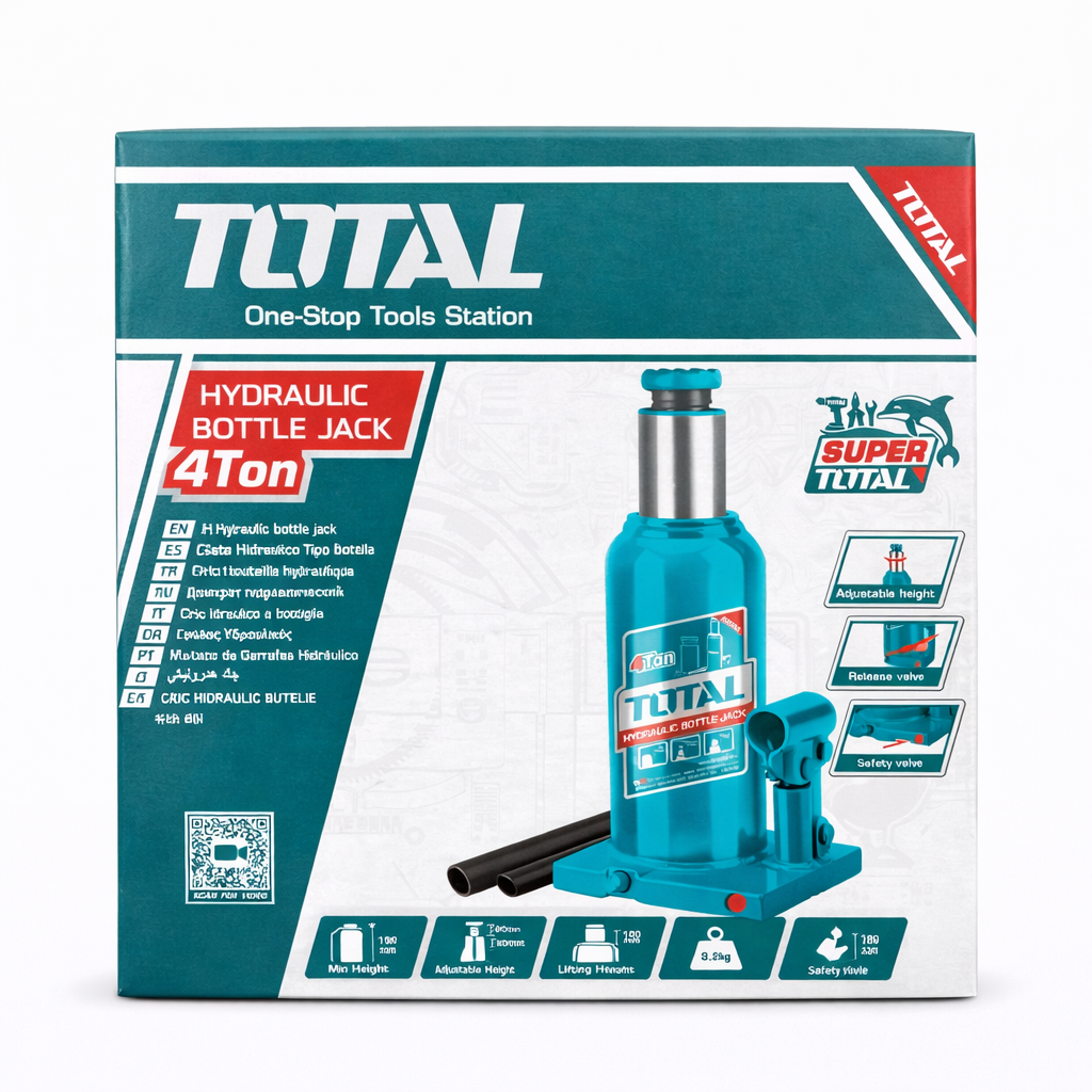 Gato Hidráulico Tipo Botella TOTAL