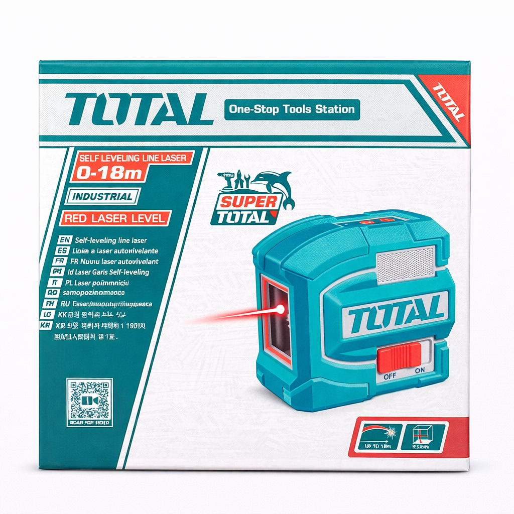 Nivel Láser Auto-Nivelante TOTAL 0–18 m